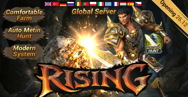 Merlis2 Rising sunucu bannerı