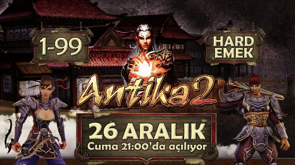 Antika2 sunucu bannerı