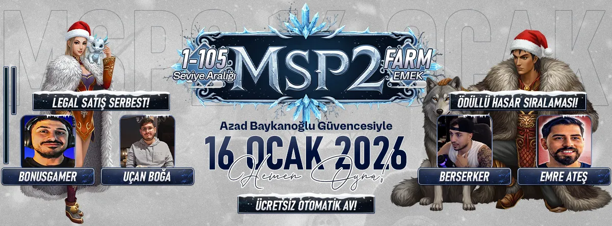 Msp2 sunucu bannerı