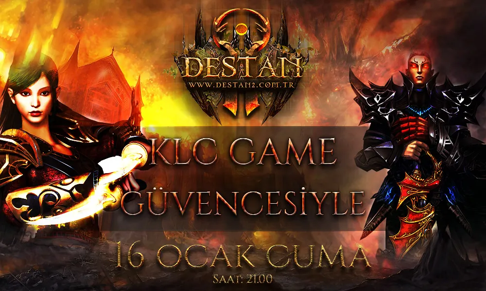 Destan2 Official 65-250 Private Server sunucu bannerı