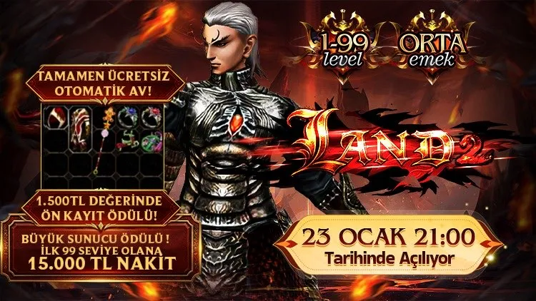 Land2 sunucu bannerı