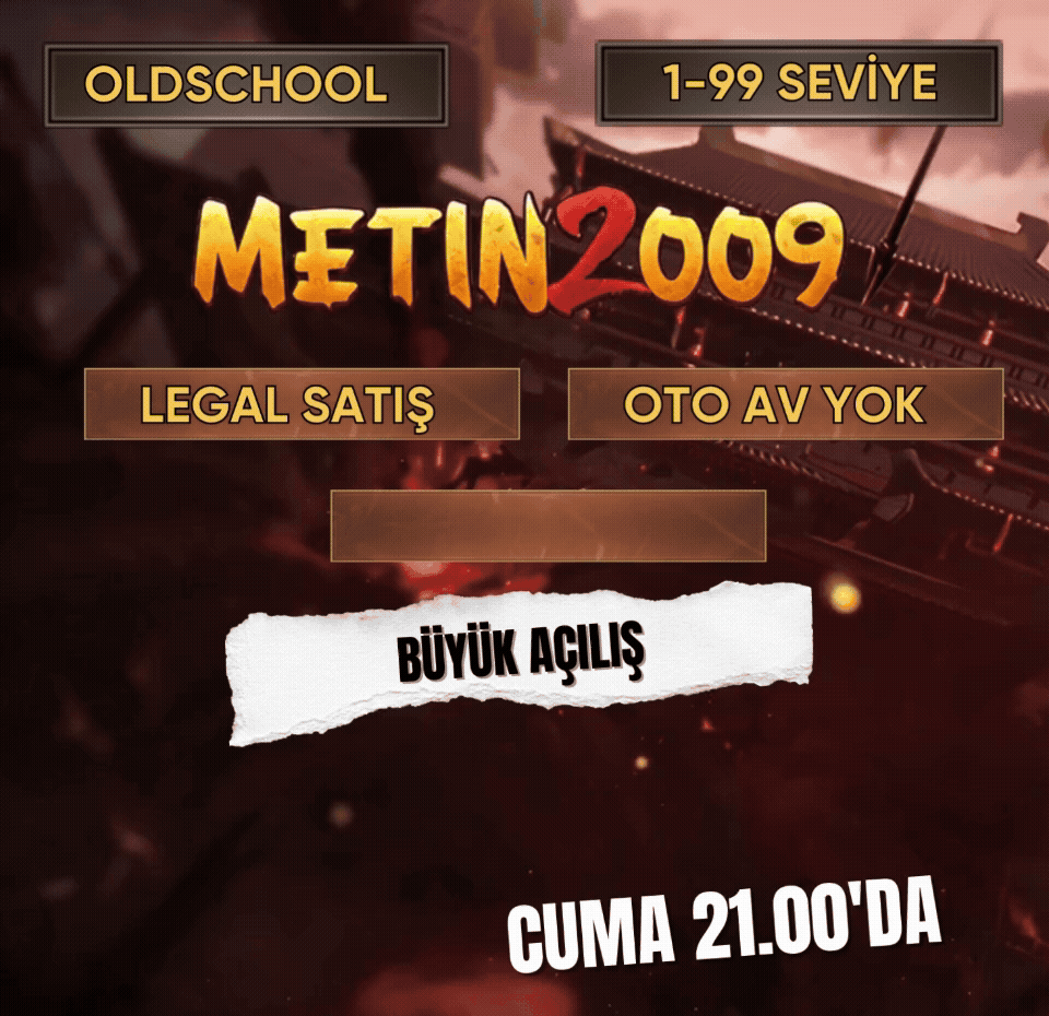Metin2009 sunucu bannerı